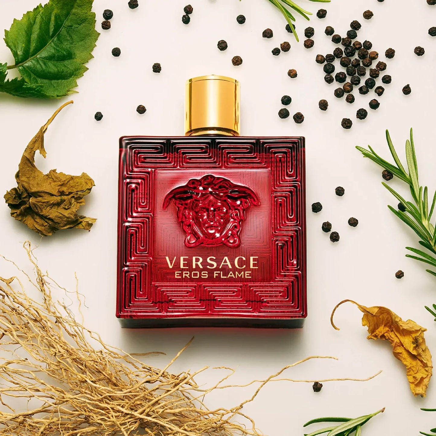 VERSACE Eros Flame EDP 3,4 oz para homens
